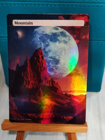 Foil Altered Mountain (Moon Lands)